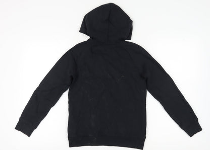 Under Armour Boys Black Pullover Hoodie M
