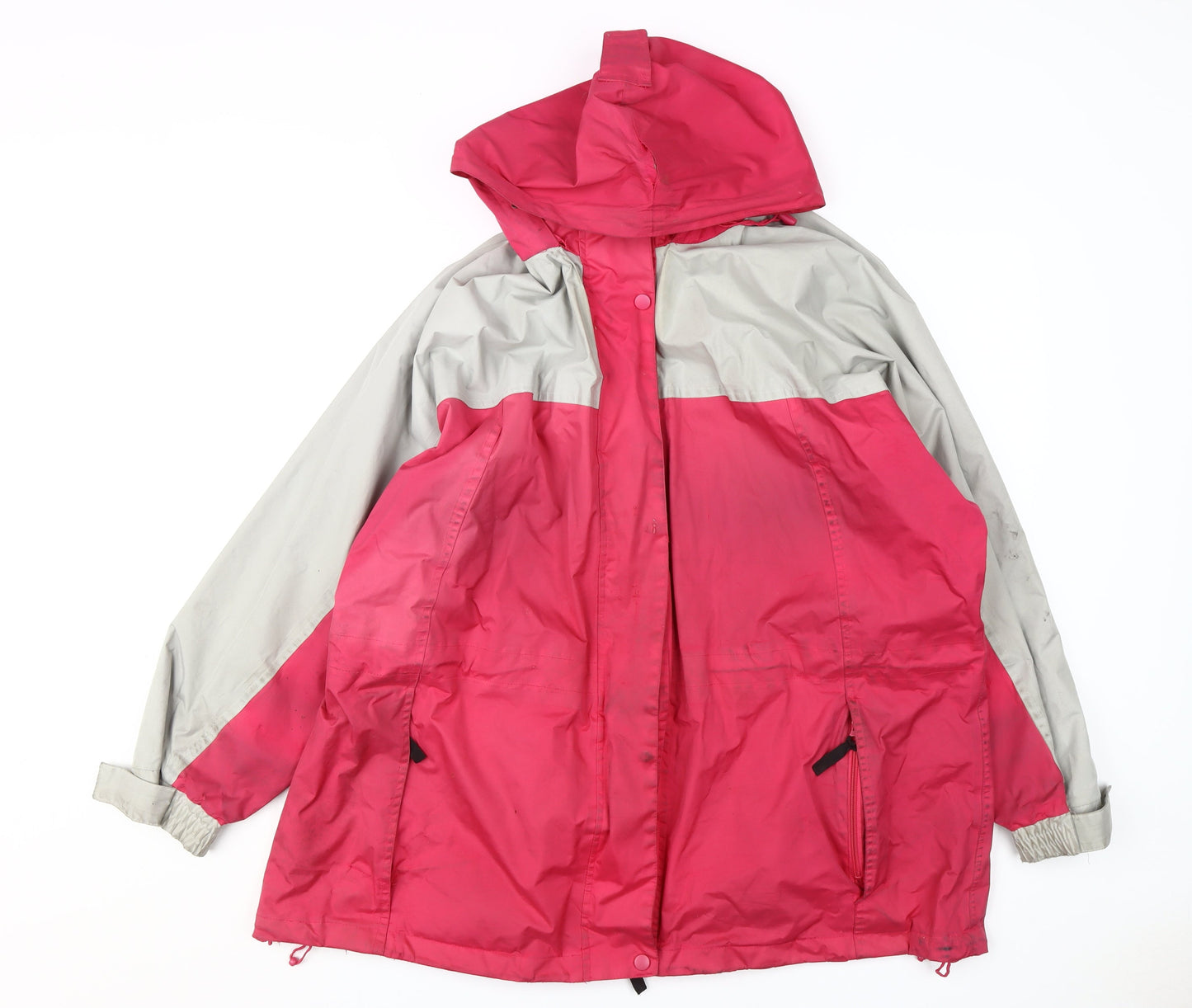 Womens UK Size 14 being Casual Multicoloured Rain Coat
