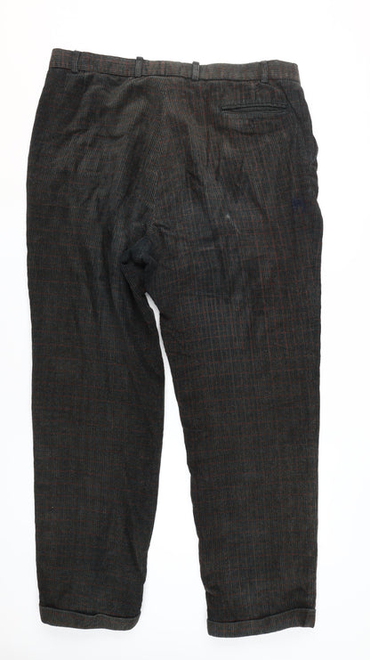 Marks and Spencer Men's Brown Corduroy Trousers 40