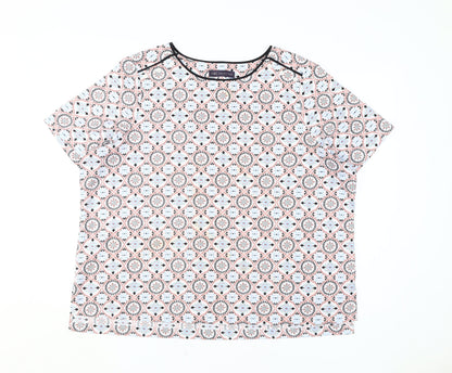 Womens UK Size 22 Marks and Spencer Multicoloured  T-Shirt