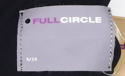Womens UK Size 10 Full Circle Black Basic Tank