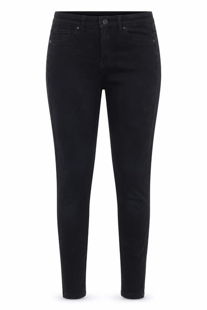 Womens UK Size 8 Topshop Slim Fit Skinny Black Jeans