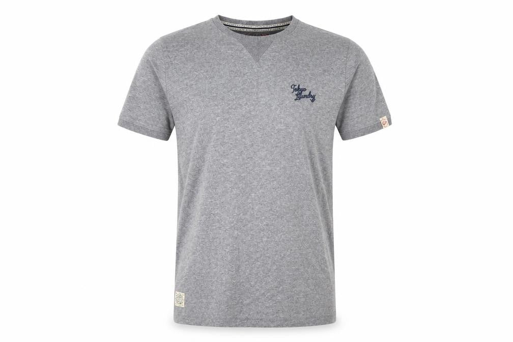 Mens UK Size S Tokyo Laundry Grey  T-Shirt
