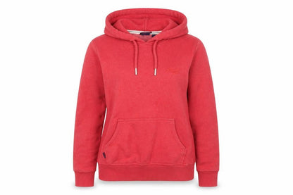 Womens UK Size 8 Superdry Red Pullover Hoodie