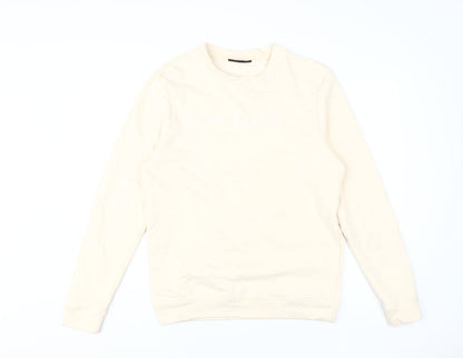 Il Sarto Beige Pullover Sweatshirt M Unisex