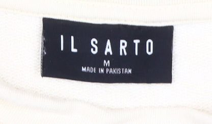 Il Sarto Beige Pullover Sweatshirt M Unisex