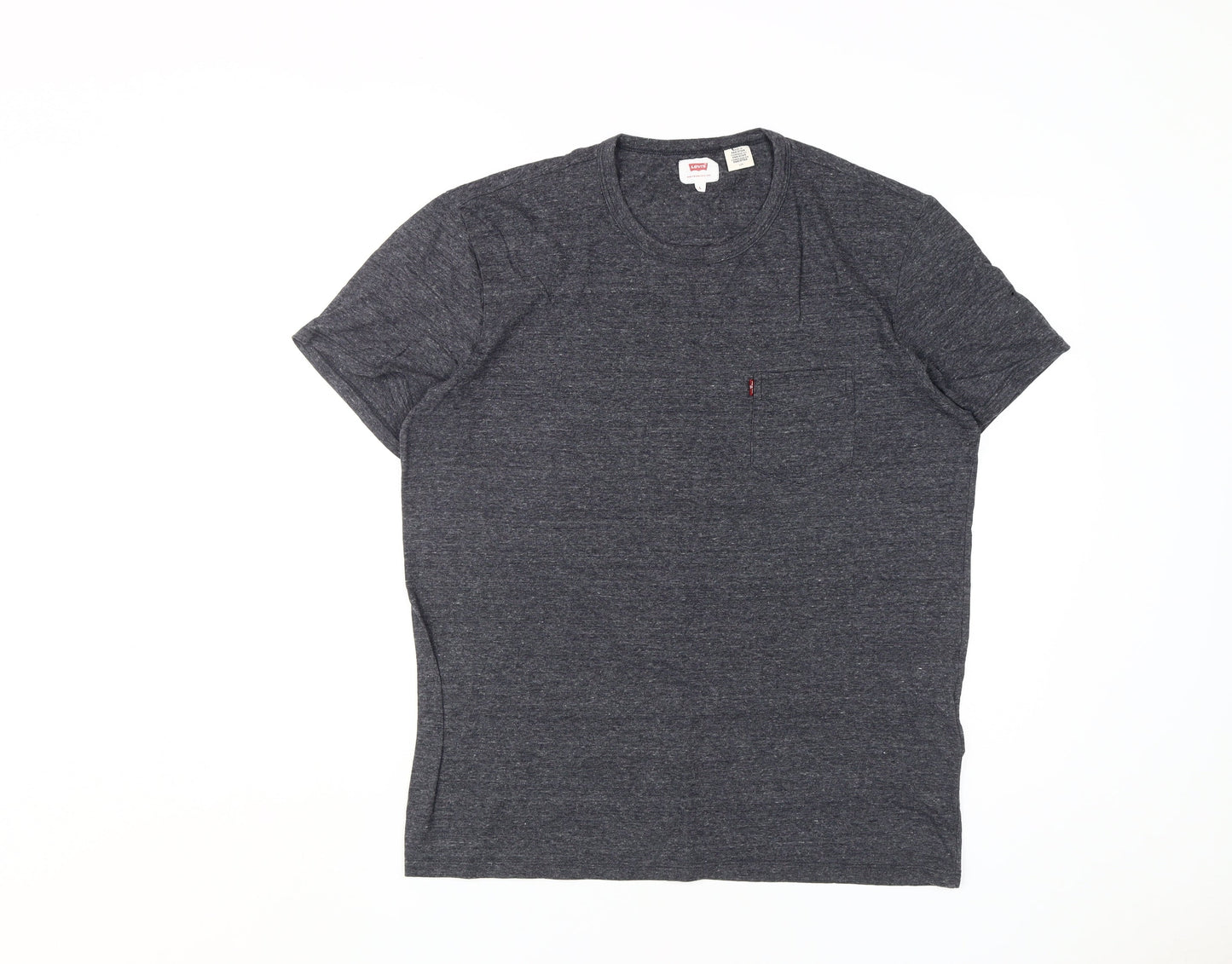 Levi's Men's Grey Crew Neck T-Shirt Size L