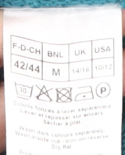 Damart Women’s Green Acrylic Pullover Jumper M