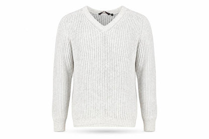 Mens UK Size L Jeff Banks White Pullover Jumper