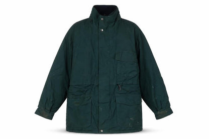 Mens UK Size L St. John's Bay Green Parka Coat