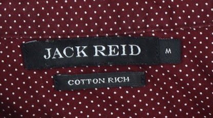 Jack Reid Men's Black V-Neck Pullover Jumper M