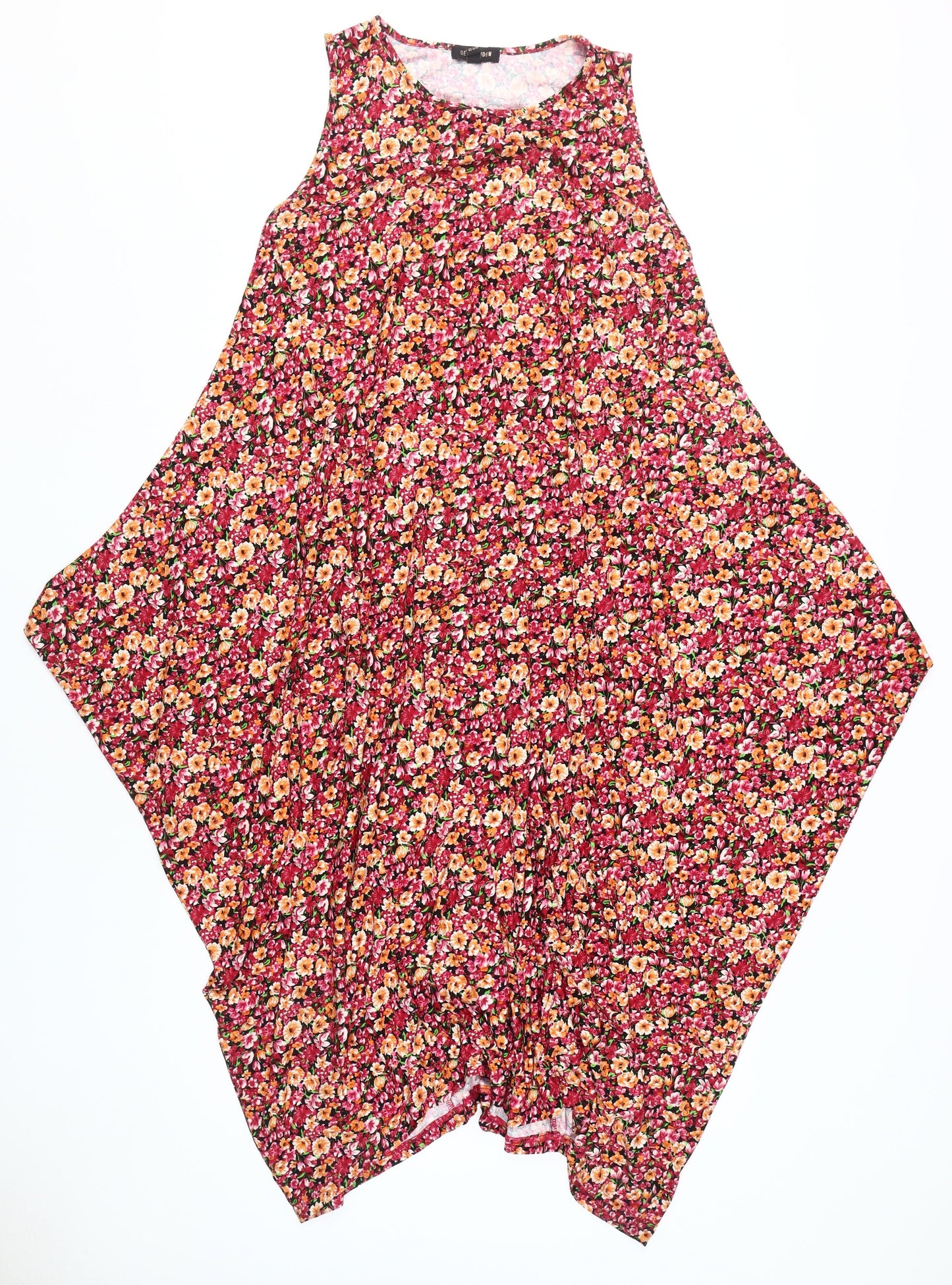 QED London Women's Floral Swing Dress M Multicoloured