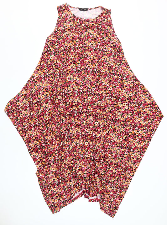 QED London Women's Floral Swing Dress M Multicoloured