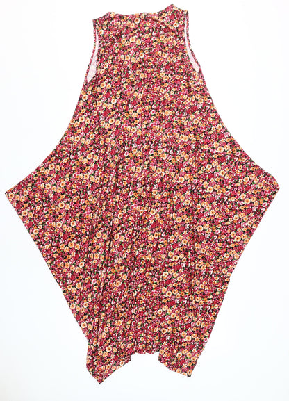 QED London Women's Floral Swing Dress M Multicoloured