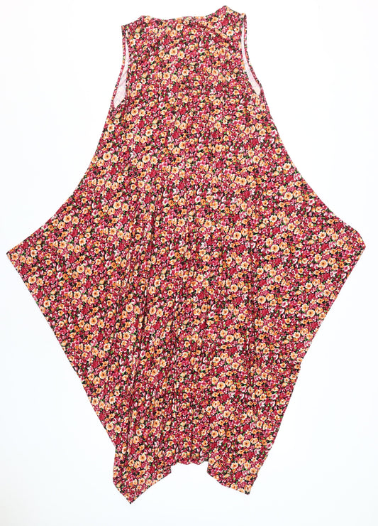 QED London Women's Floral Swing Dress M Multicoloured