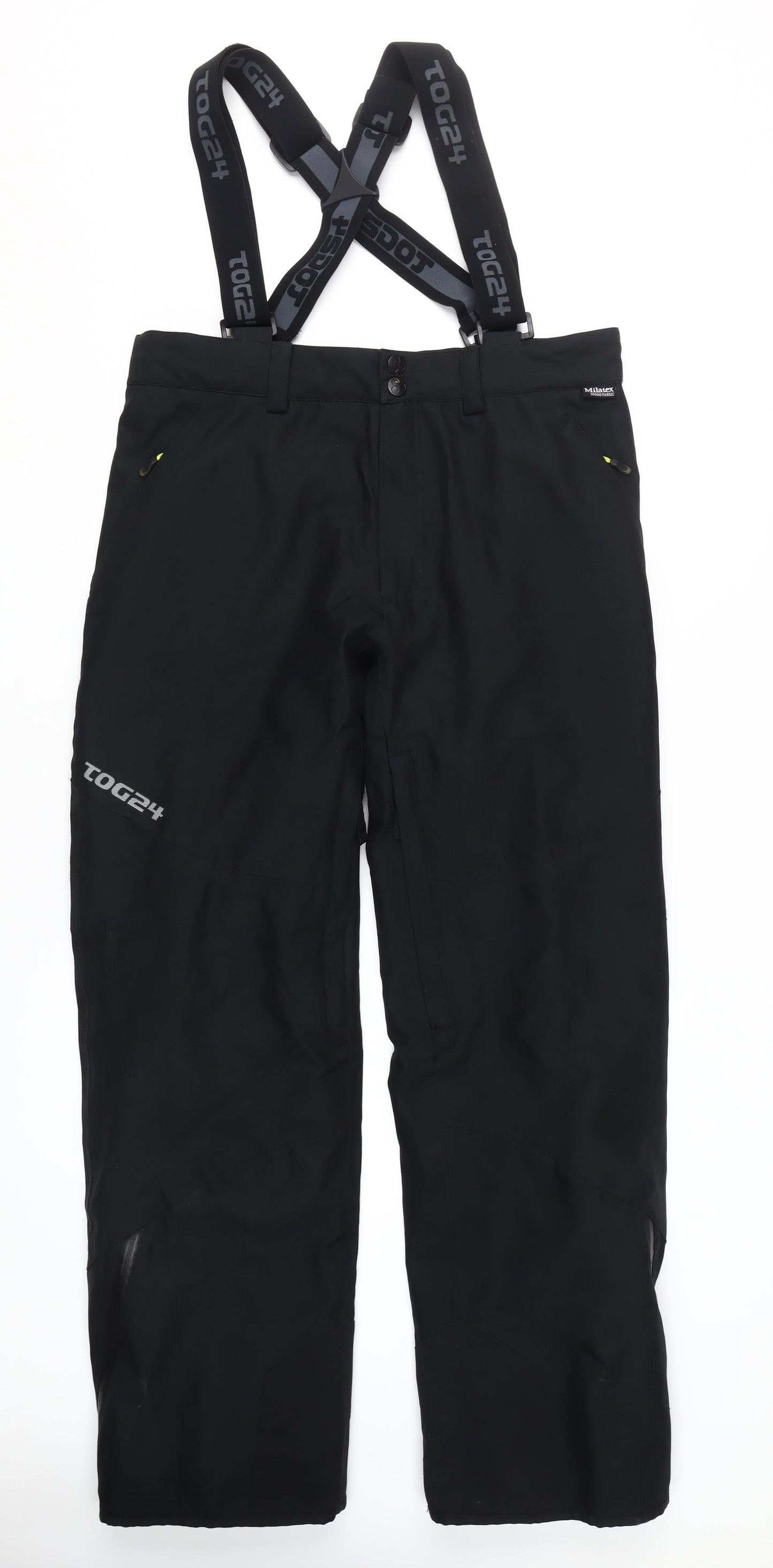 TOG24 Men's Black Snow Pants S - Waterproof Insulated