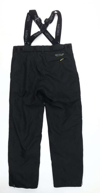 TOG24 Men's Black Snow Pants S - Waterproof Insulated