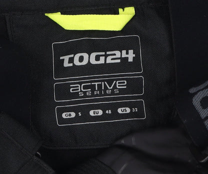 TOG24 Men's Black Snow Pants S - Waterproof Insulated