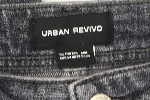Urban Revivo Women's Grey Straight Leg Jeans XS