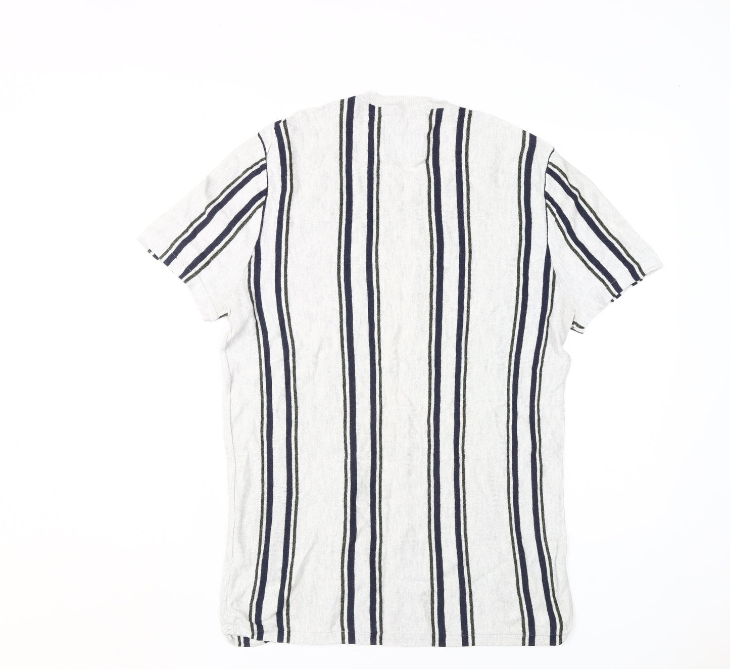 Mens UK Size M Hollister White  T-Shirt