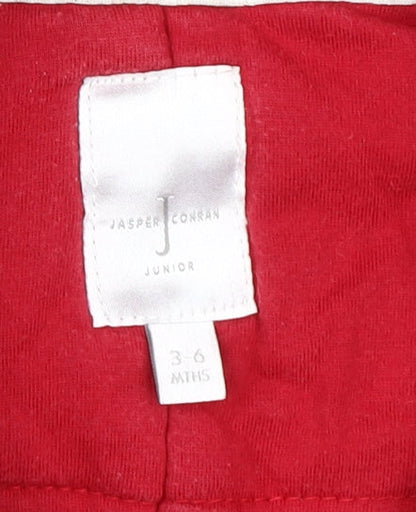 Jasper Conran Unisex Blue & White Striped Baby Snowsuit 3-6M