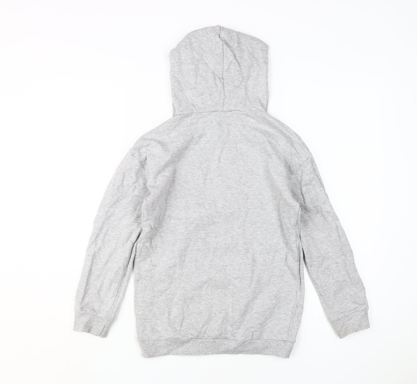 Disney Girls Grey Minnie Mouse Hoodie 9-10 Years Pullover
