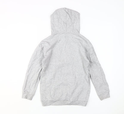 Disney Girls Grey Minnie Mouse Hoodie 9-10 Years Pullover