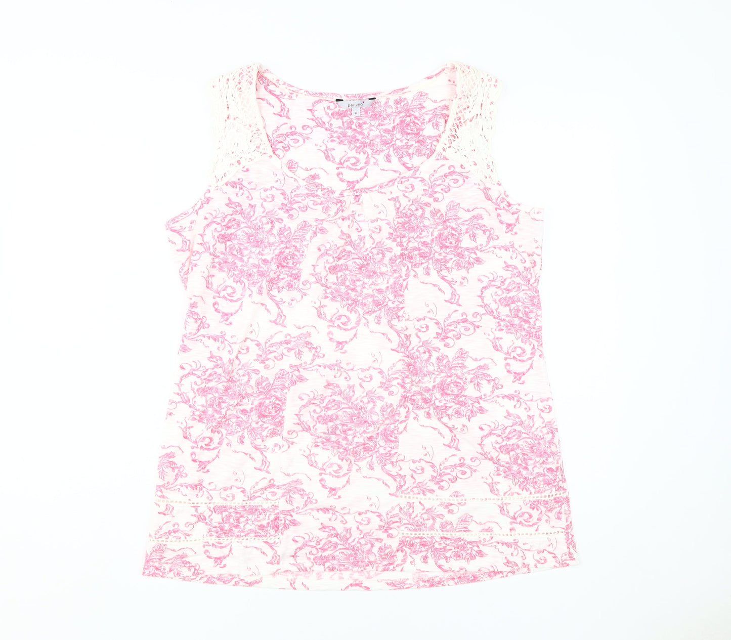 Womens UK Size 16 Marks and Spencer Ivory  Tank