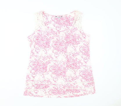 Womens UK Size 16 Marks and Spencer Ivory  Tank