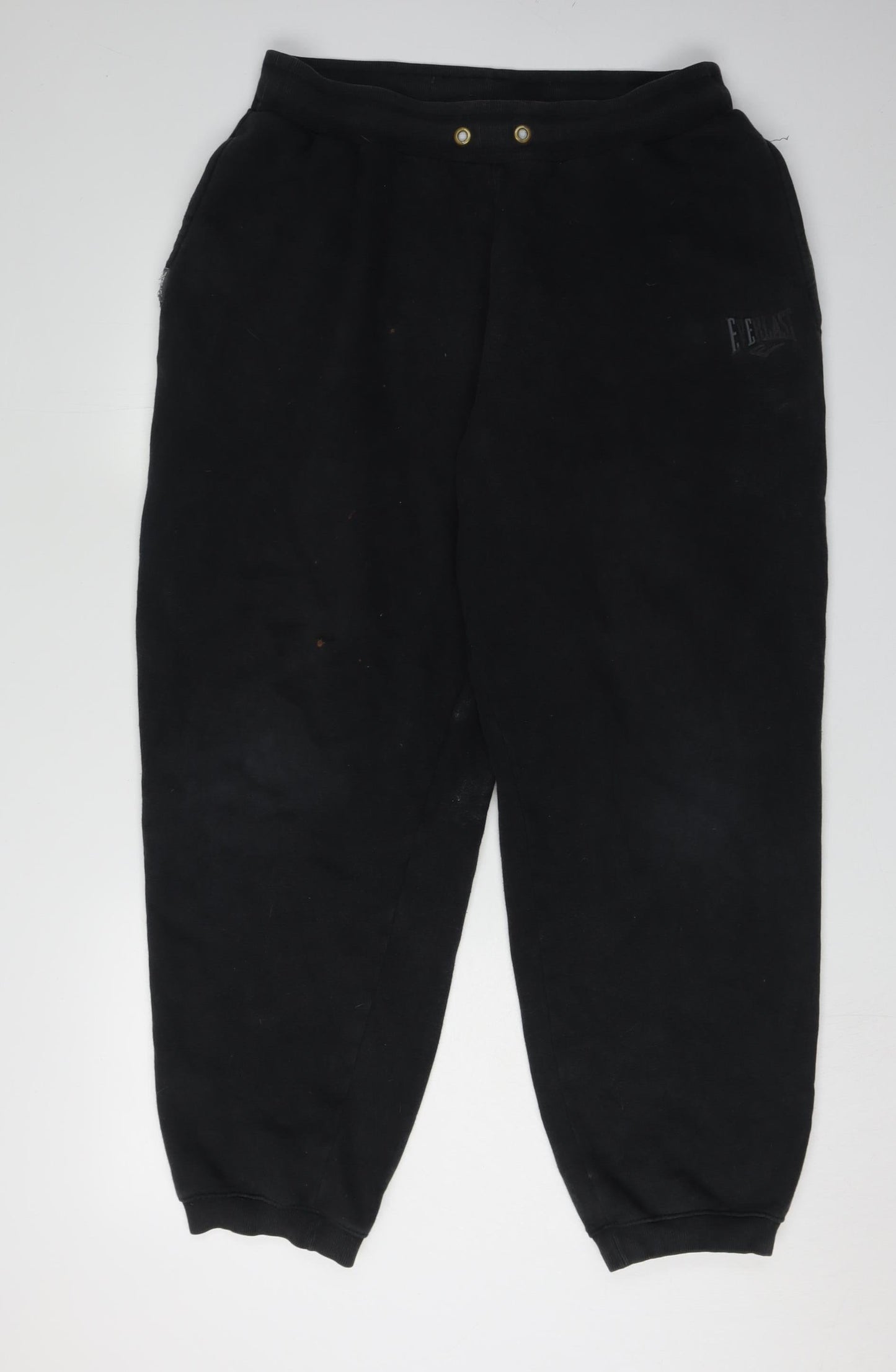 Everlast Men's Black XL Sweatpants with Logo Detail