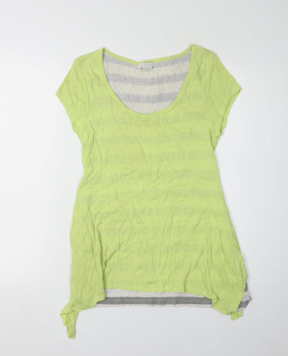Womens UK Size 10 mamas & papas Green Basic T-Shirt