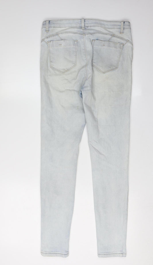 Daysie Women's Blue Distressed Skinny Jeans Size 12