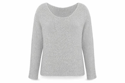 Womens UK Size 16 Brave Soul Grey Pullover Jumper