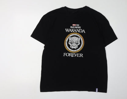 Marvel Men’s Black Panther Graphic T-Shirt Medium