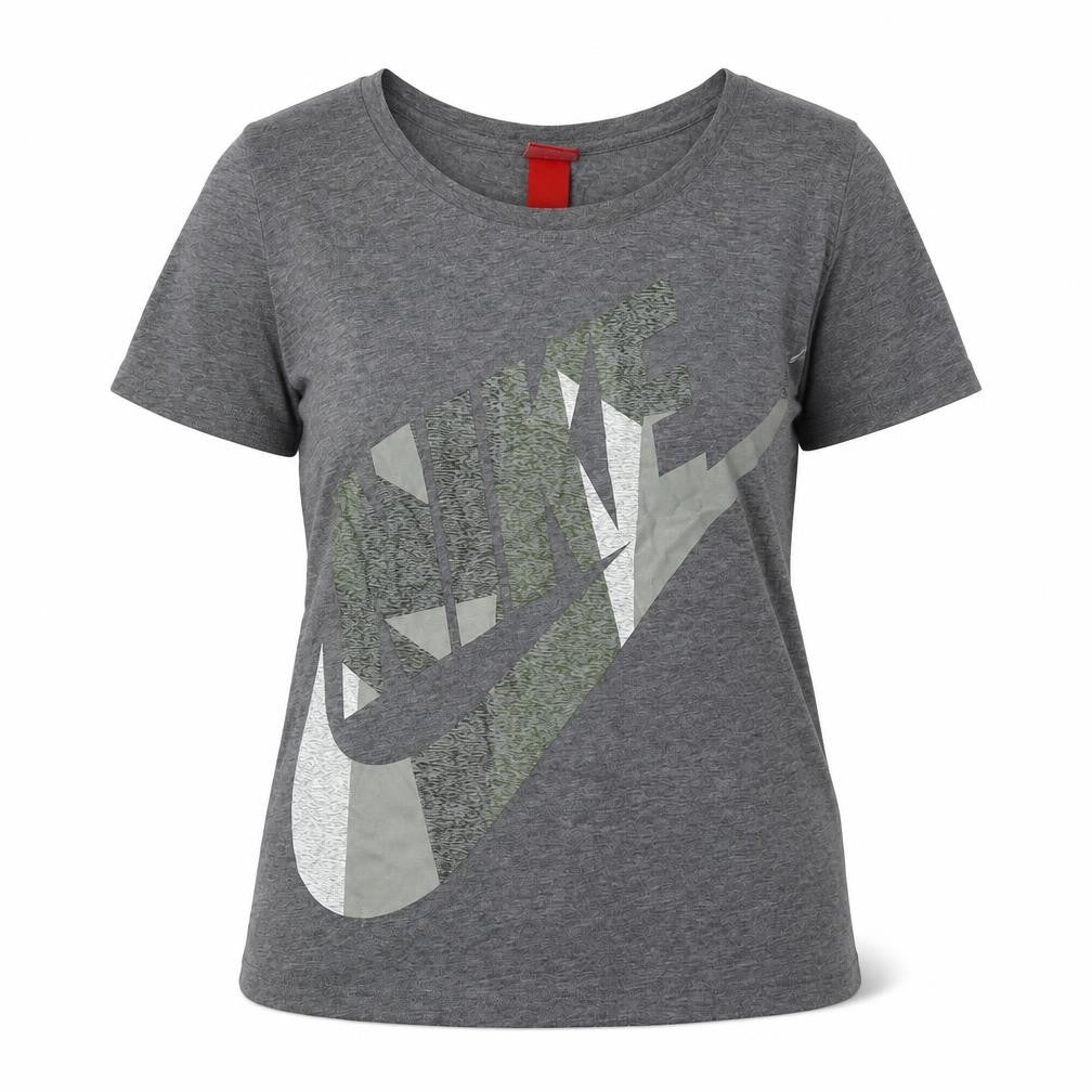Womens UK Size S Nike Grey Basic T-Shirt