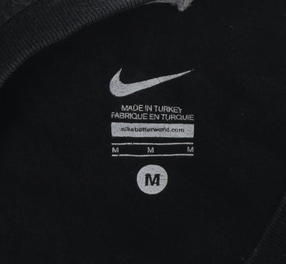 Nike Men's Black Sports T-Shirt, Medium, Graphic Print