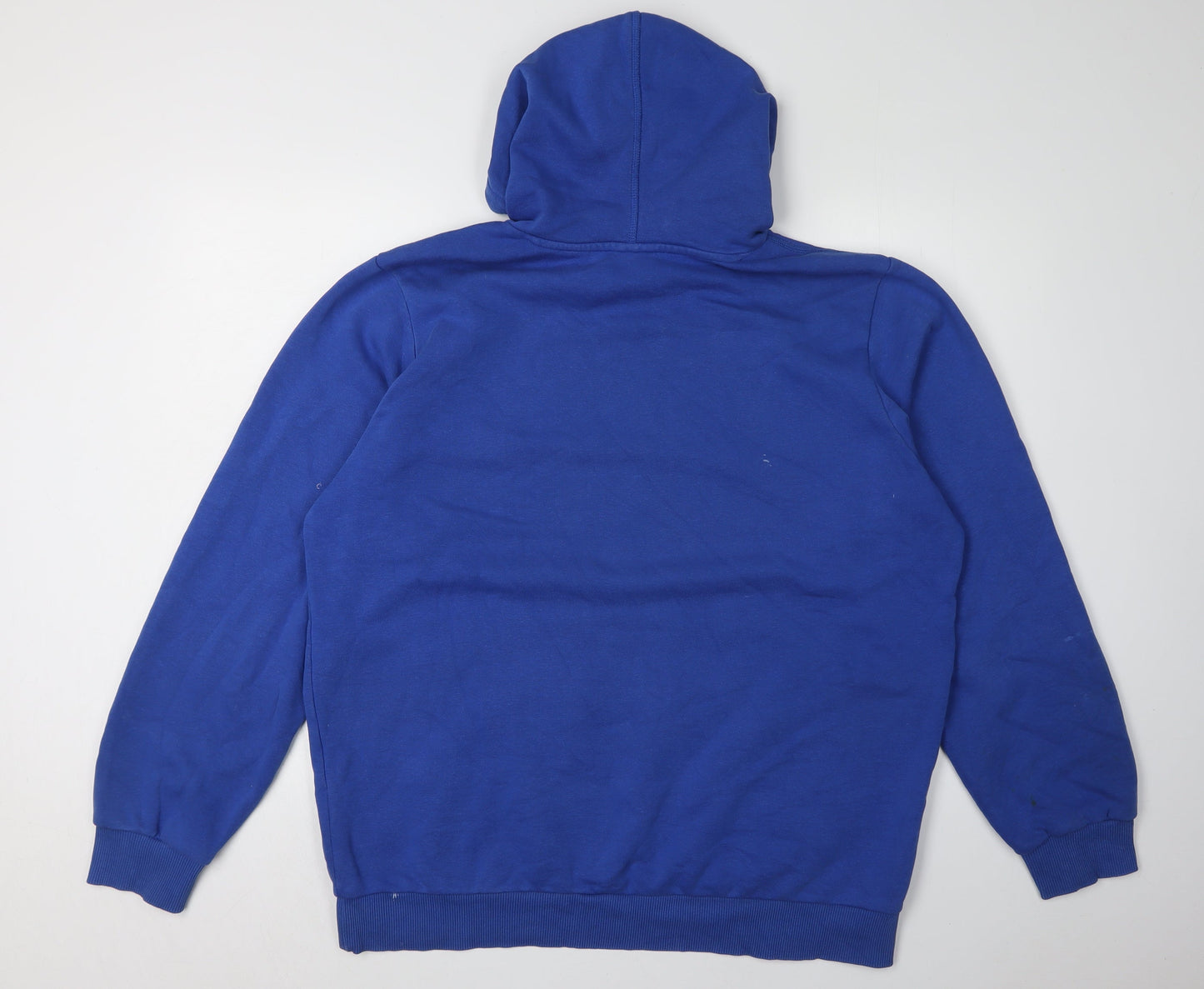 Umbro Men's Blue Pullover Hoodie XL with Logo