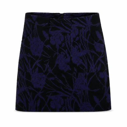 Womens UK Size 10 NEXT Straight & Pencil Velvet Skirt