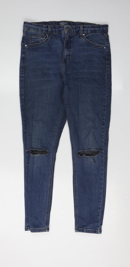 Topshop Women’s Blue Skinny Jeans Size 32
