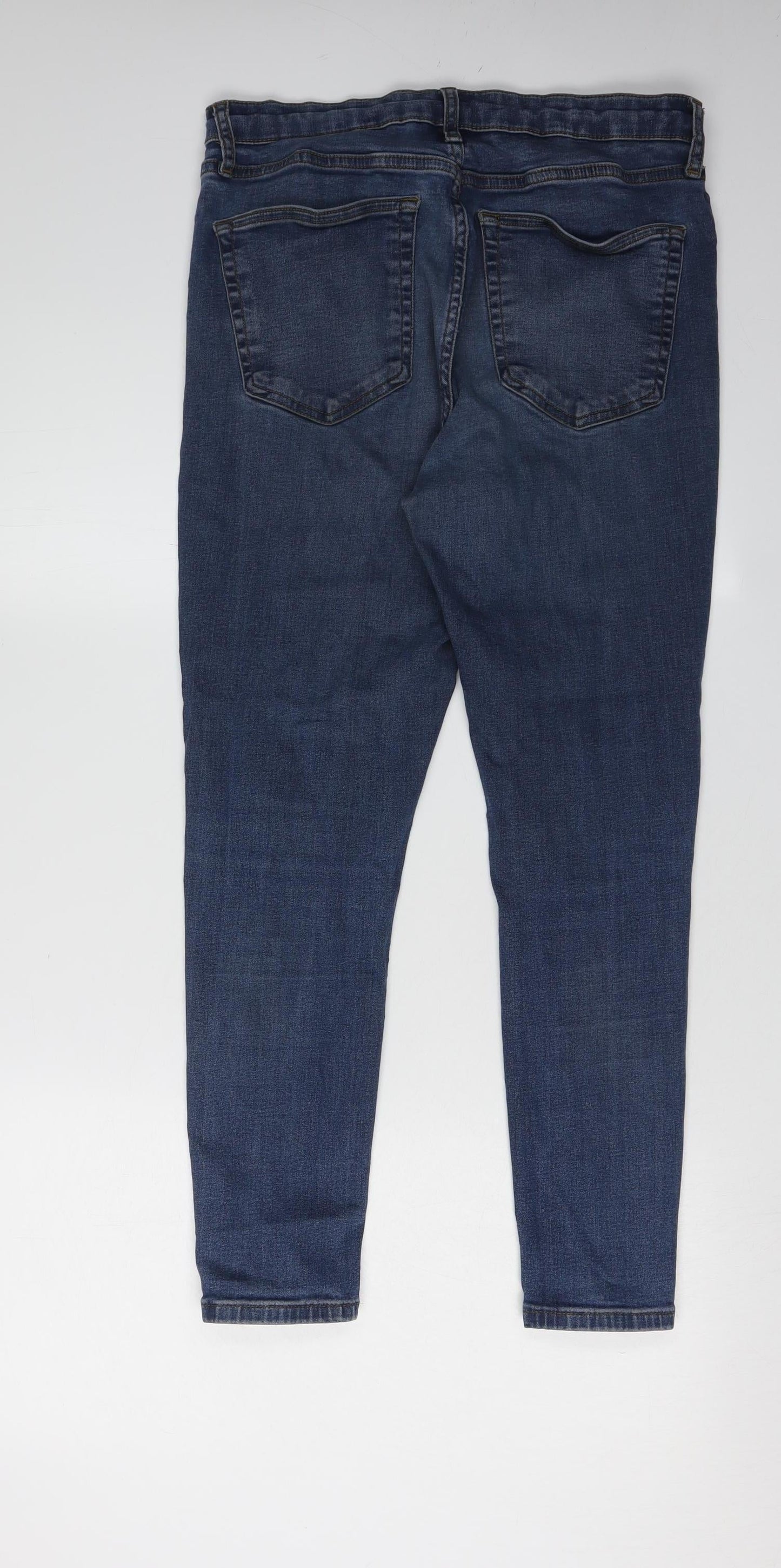 Topshop Women’s Blue Skinny Jeans Size 32