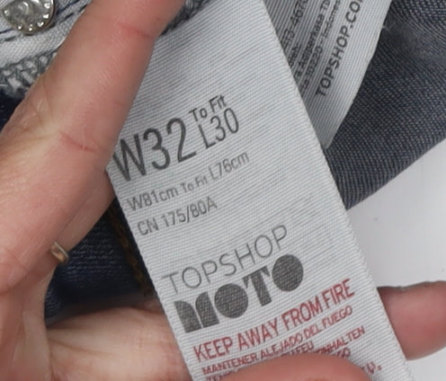 Topshop Women’s Blue Skinny Jeans Size 32