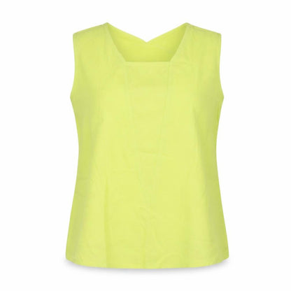 Vero Moda Women's Green L Tank Top - Lightweight Cotton