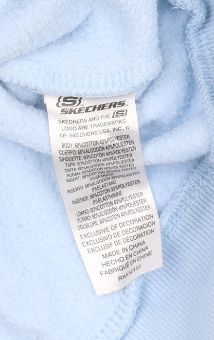 Skechers Boys Blue Pullover Hoodie - Size S