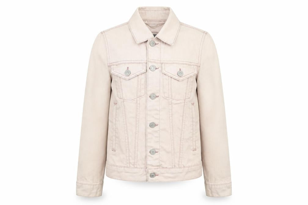 Womens UK Size 2XS River Island Beige Basic Jacket