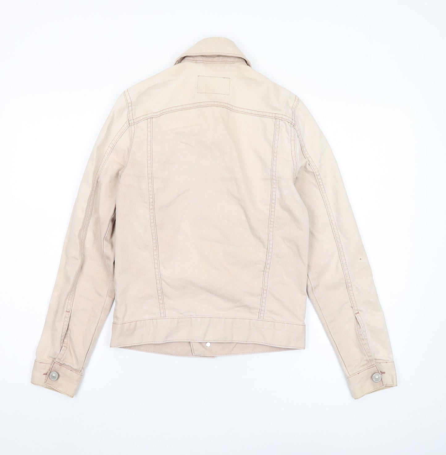 Womens UK Size 2XS River Island Beige Basic Jacket