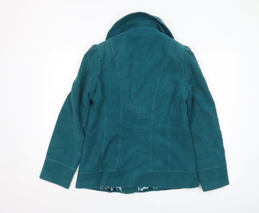 Womens UK Size 10 Marks and Spencer Green Basic Jacket