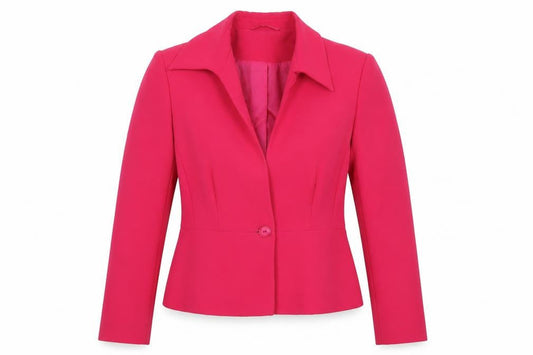 Womens UK Size 12 Berkertex Regular Pink Blazer