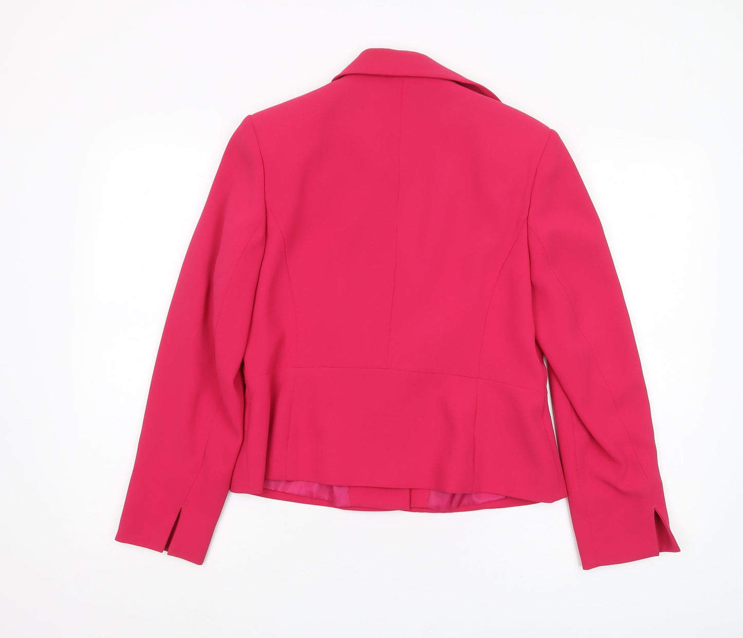Berkertex Women's Pink Blazer, Size 12, Lined Classic Fit