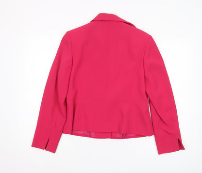 Berkertex Women's Pink Blazer, Size 12, Lined Classic Fit