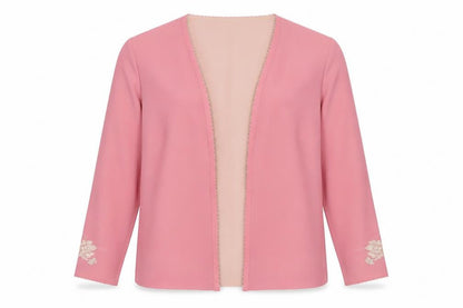 Womens UK Size 16 Jacques Vert Pink Basic Jacket
